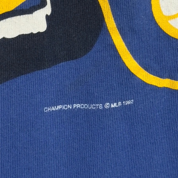 Vintage Milwaukee Brewers T Shirt - Picture 3 of 4